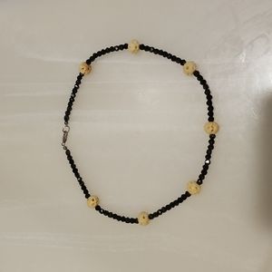 Beaded Jet Choker